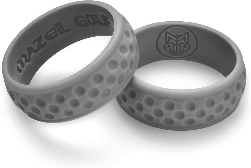 MAZEL Golf Ball Surface Design Breathable Silicone Ring for Golf Men & Women,Pack of 10 - Image 3